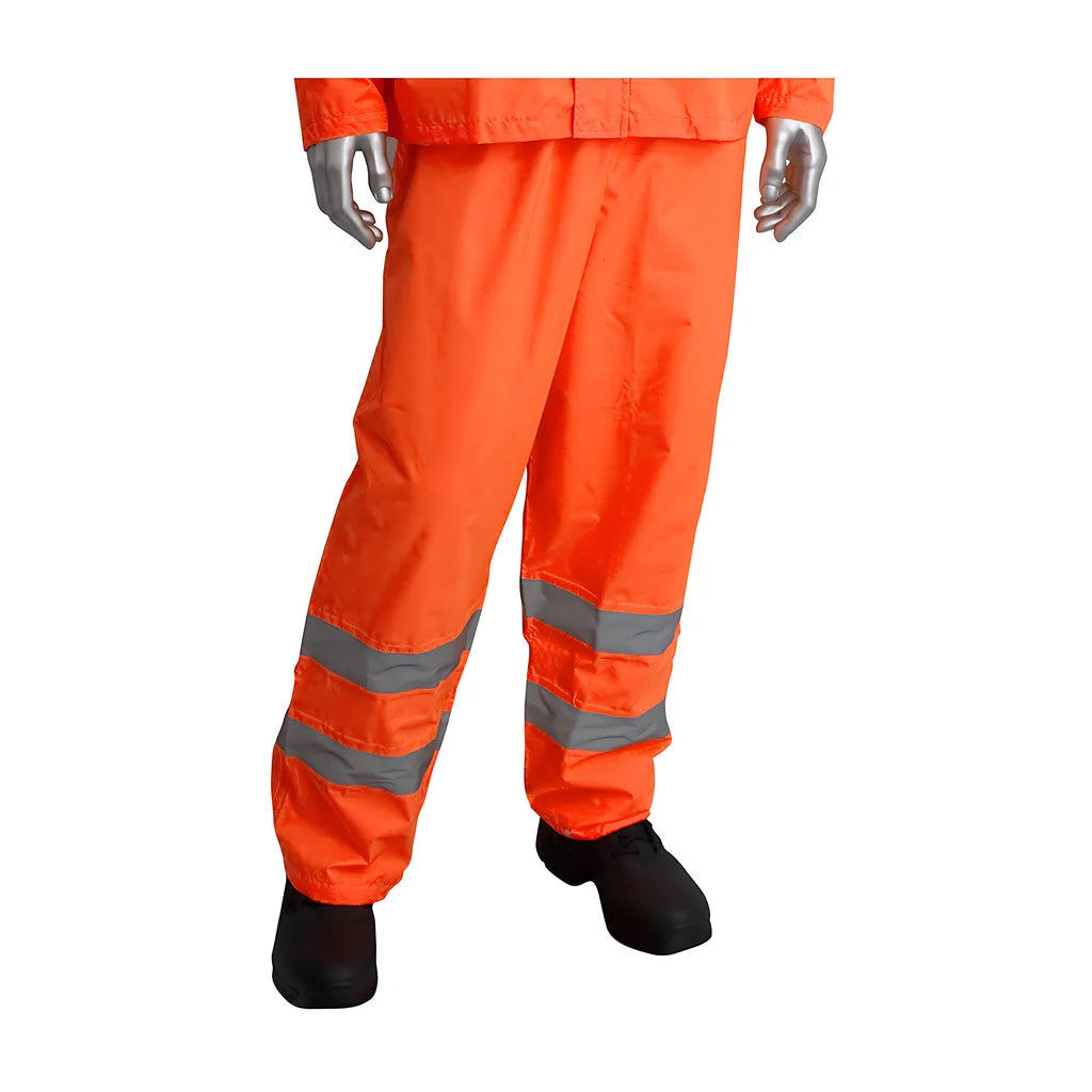 Falcon 353-1000Or-L/Xl Ansi Type R Class 3 Two-Piece Value Rainsuit Set 353-1000OR-LXL-18086