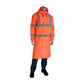 Falcon 353-1048-Or/2X Ansi Type R Class 3 Value All Purpose 48" Raincoat 353-1048-OR2X-18111