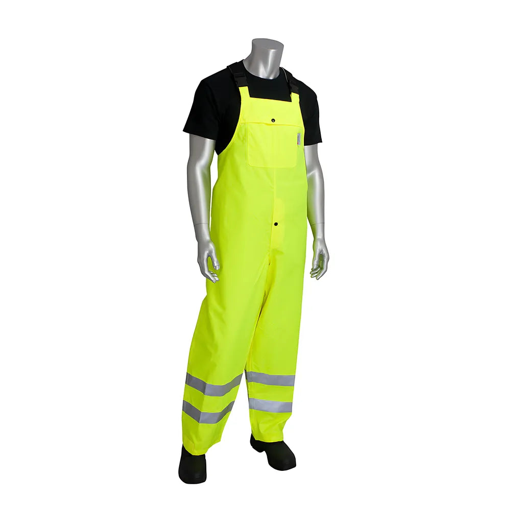 Falcon 353-2001-Ly/2X Ansi Class E Heavy Duty Waterproof Breathable Bib 353-2001-LY2X-18210