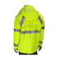 Falcon 355-2500Ar-Ly/2X Ar/Fr Ansi Type R Class 3 Heavy Duty Waterproof Breathable Jacket 355-2500AR-LY2X-18257