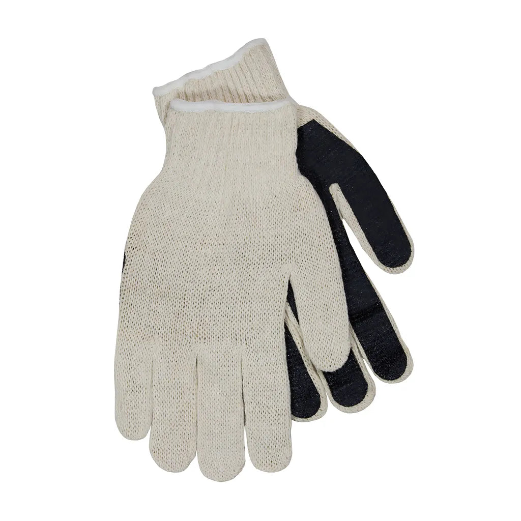 Pip 36-110Pc-Bk/M Regular Weight Seamless Knit Cotton/Polyester Glove With Pvc Palm Coated Grip 36-110PC-BKM-18401