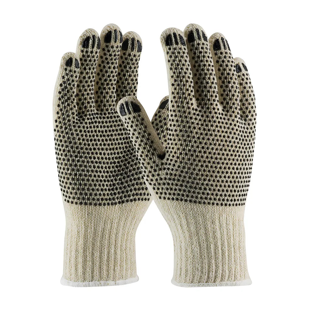 Pip 36-110Pdd/L Regular Weight Seamless Knit Cotton/Polyester Glove With Pvc Dotted Grip - Double-Sided 36-110PDDL-18418