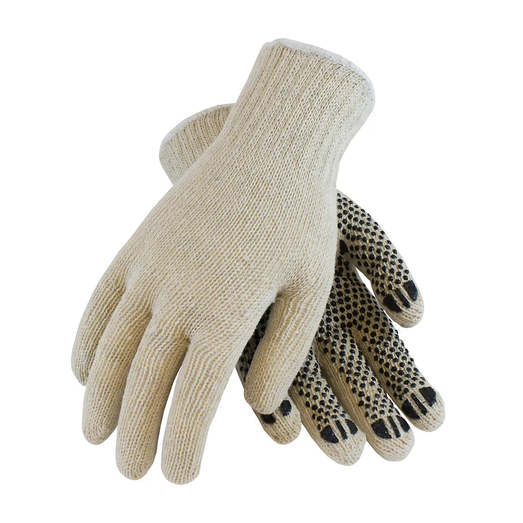 Pip 36-110Pd/L Regular Weight Seamless Knit Cotton/Polyester Glove With Pvc Dotted Grip 36-110PDL-18413