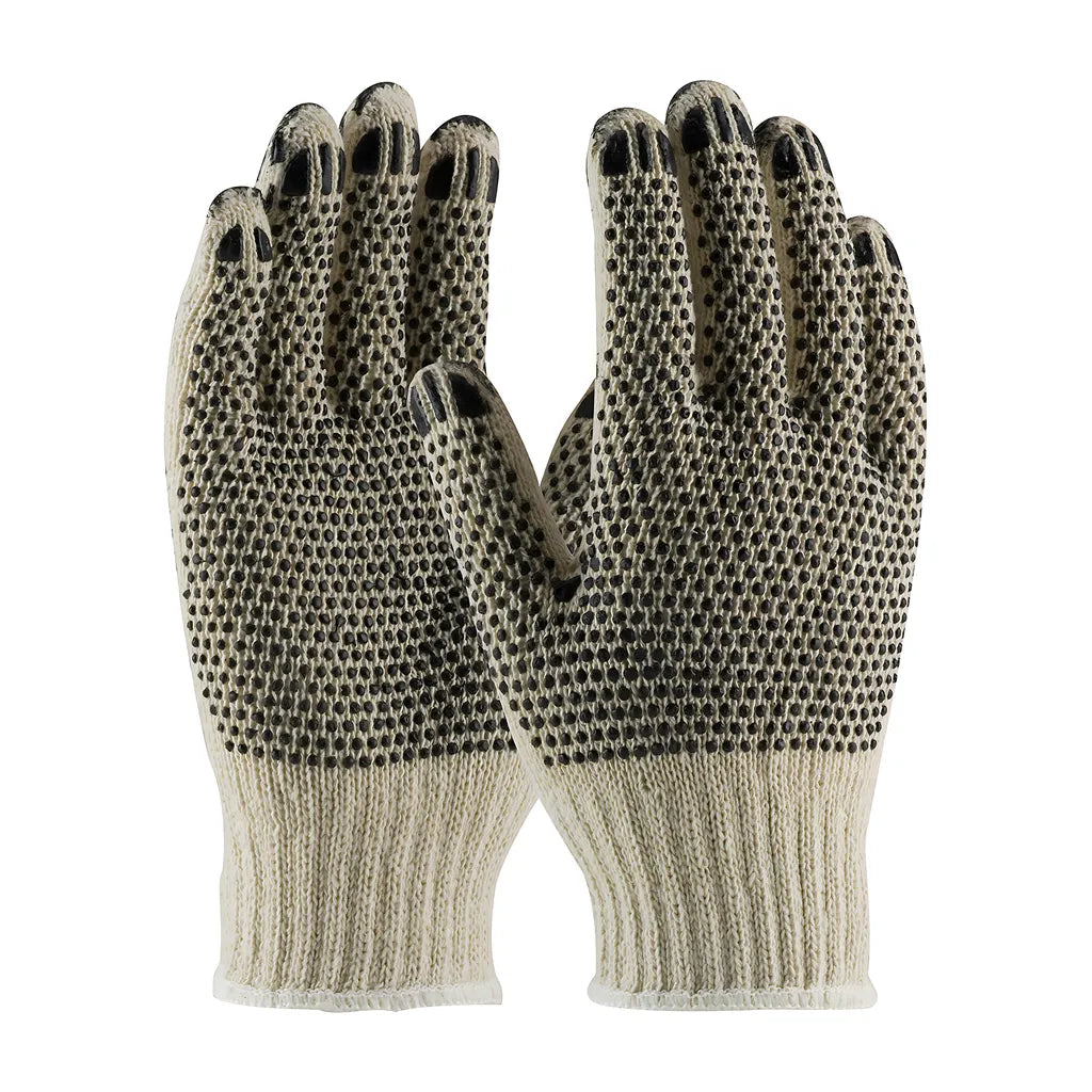 Pip 36-C330Pdd/S Heavy Weight Seamless Knit Cotton/Polyester Glove With Pvc Dotted Grip - Double-Sided W/ Coated Fingertips 36-C330PDDS-18525