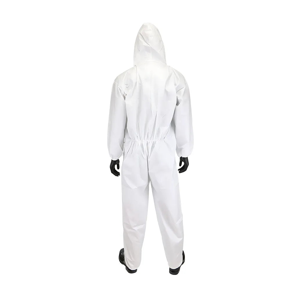 West Chester 3606/4Xl Posiwear Ba Coverall With Hood, Elastic Wrist & Ankle, 58 Gsm 36064XL-18385