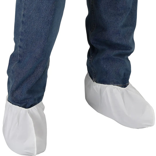 West Chester 3613 Posiwear Ba White Shoe Cover, 58 Gsm 3613-18425