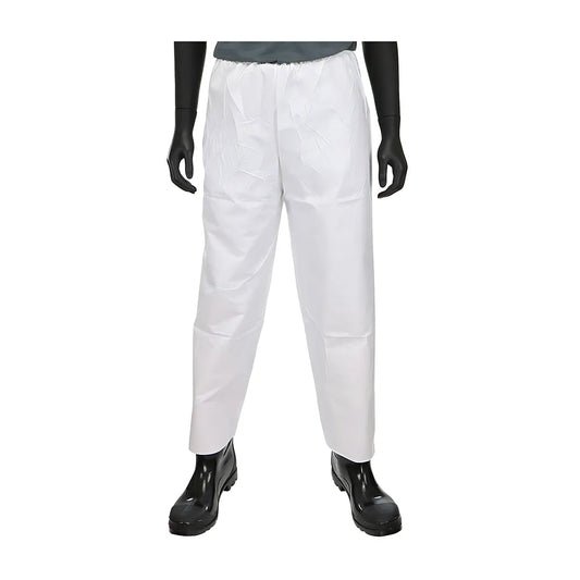 West Chester 3616/M Posiwear Ba Microporous White Pant, 58 Gsm 3616M-18427