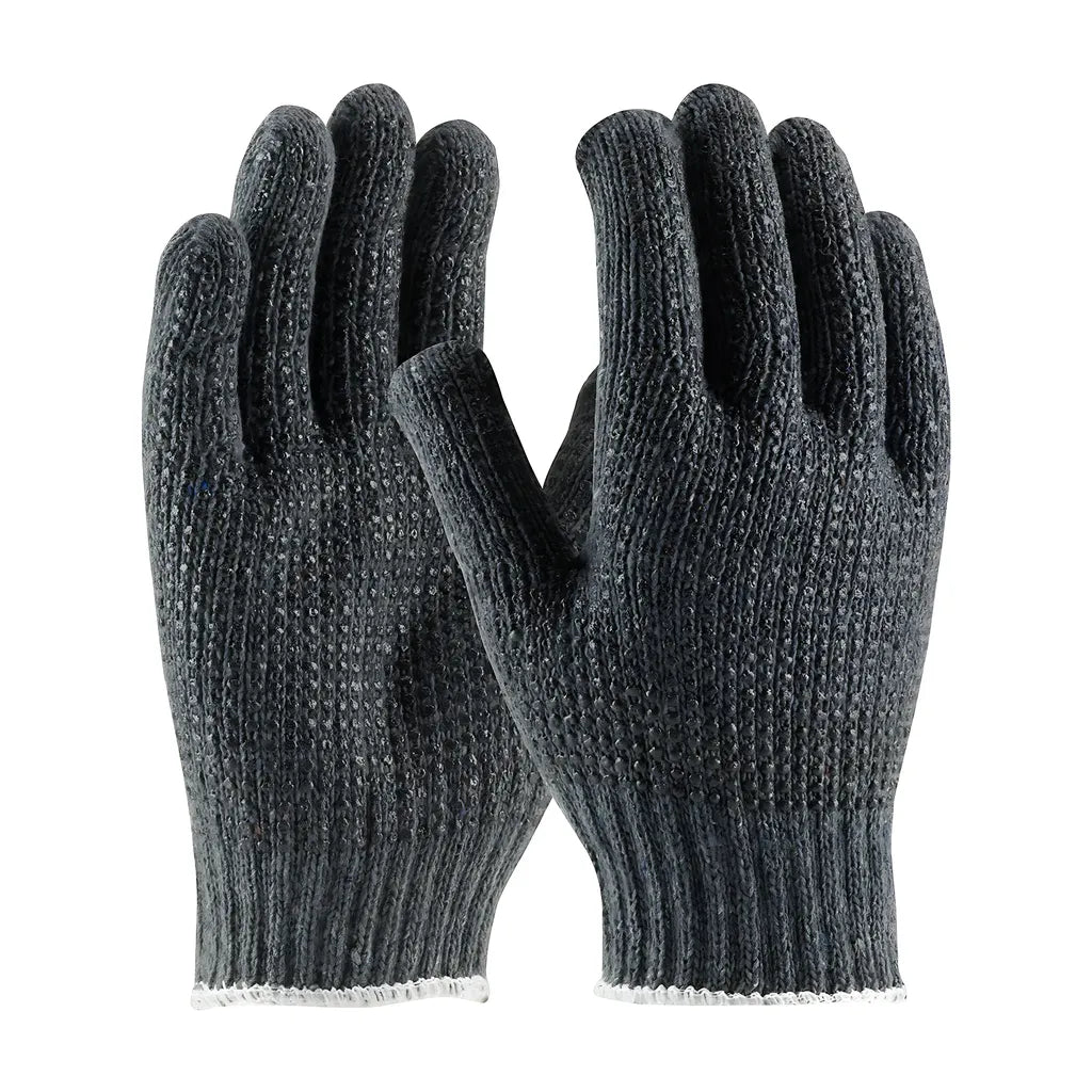 Pip 37-C500Pdd/L Seamless Knit Cotton / Polyester Glove With Double-Sided Pvc Dot Grip - 7 Gauge 37-C500PDDL-18598