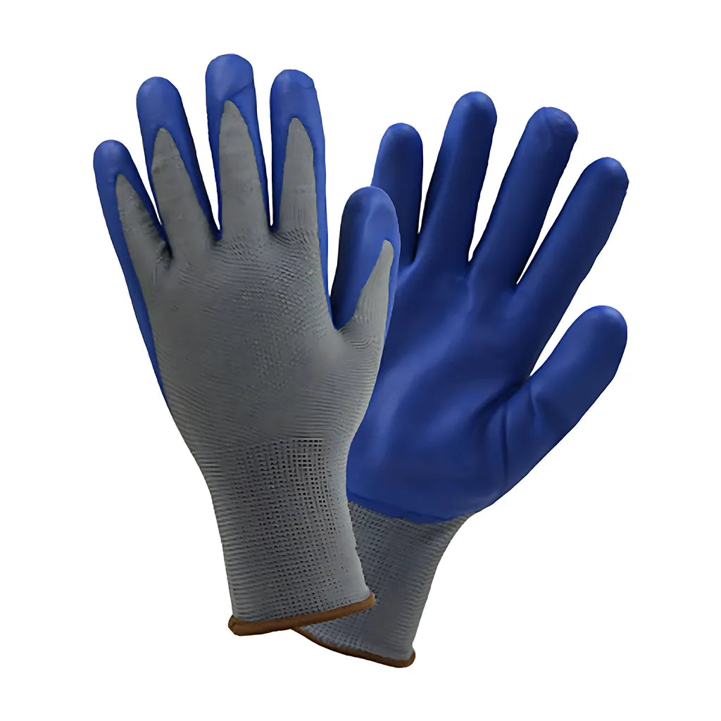 West Chester 37185/Xl5P Seamless Knit Polyester Glove With Nitrile Coated Foam Grip On Palm & Fingers 37185XL5P-18564