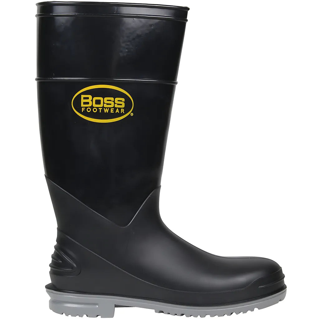 Boss 383-890/10 16" Black Polyblend Steel Toe And Shank Boot 383-89010-18737