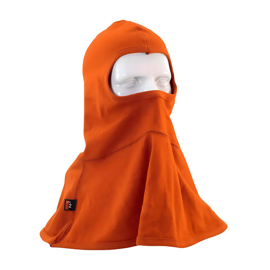 Pip 385-Frbl11-Or Single-Layer Ar/Fr Interlock Cotton Balaclava - 11.8 Cal/Cm2 385-FRBL11-OR-18789