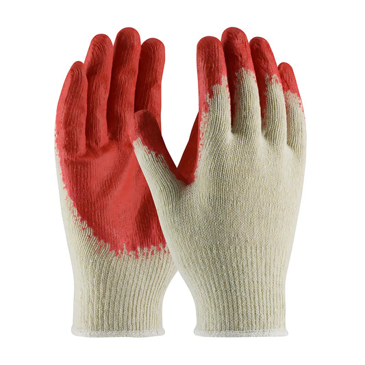 Pip 39-C121/L Economy Weight Seamless Knit Cotton/Polyester Glove With Latex Coated Smooth Grip On Palm & Fingers 39-C121L-19289