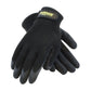 Maximum Safety 39-C1375/L Premium Weight Seamless Knit Cotton/Polyester Glove With Latex Coated Crinkle Grip On Palm & Fingers - Hook & Loop Closure 39-C1375L-19309