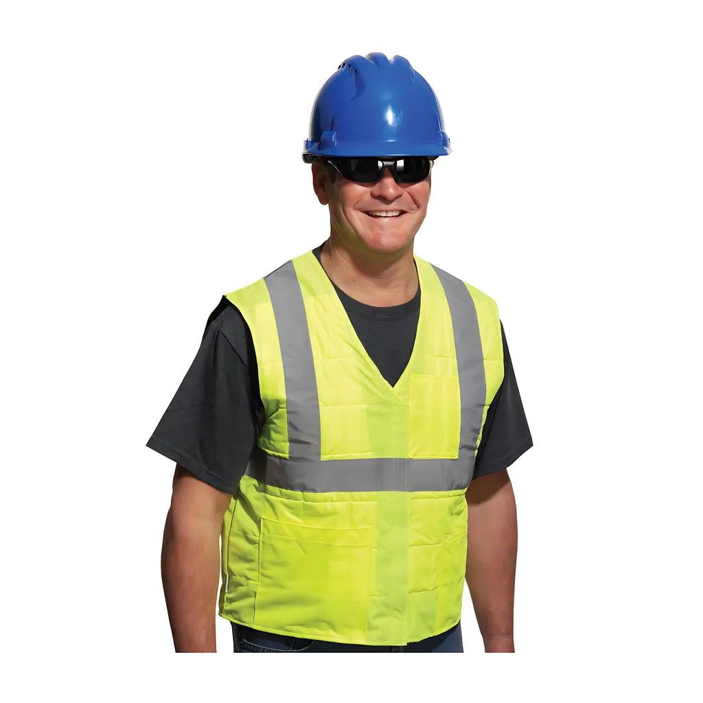Ez-Cool 390-Ez202-Yl/Xl Ansi Type R Class 2 Evaporative Cooling Vest 390-EZ202-YLXL-19139