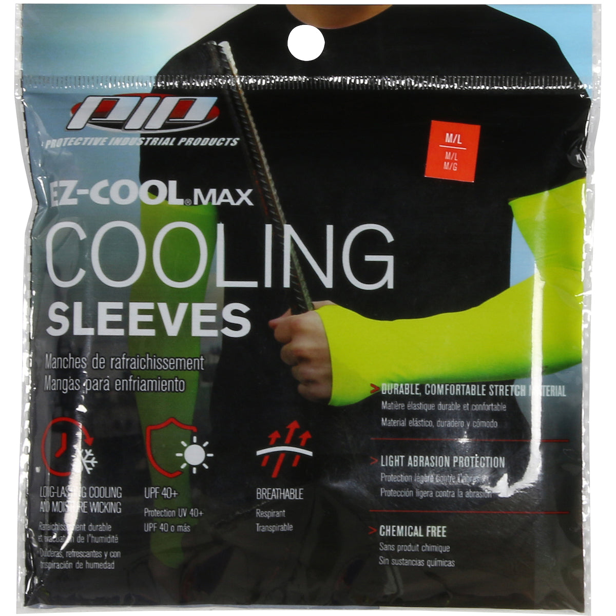 EZ-Cool 391-EZ275LY-XL/2XL Evaporative Cooling Sleeve