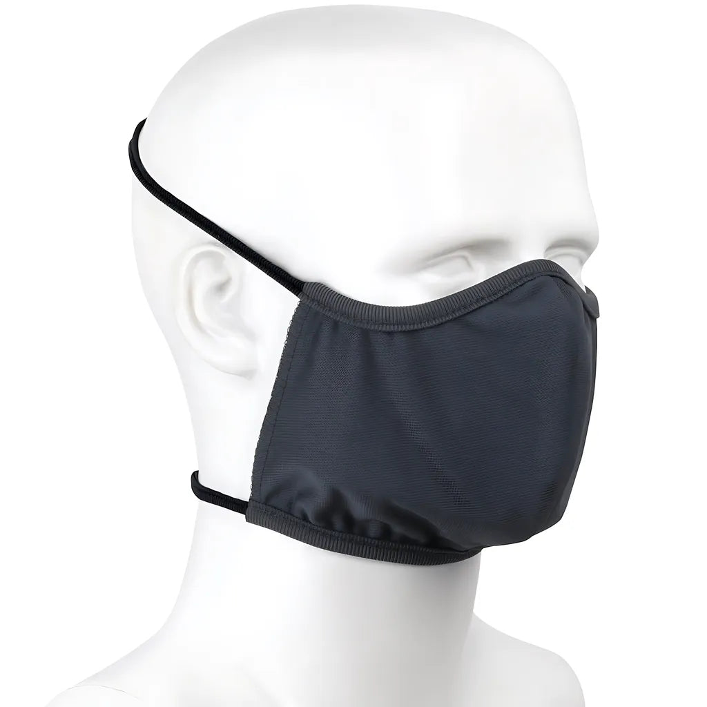 Pip 393-Fc10 2-Ply Performance Polyester Reusable Face Cover With Head Straps 393-FC10-19223