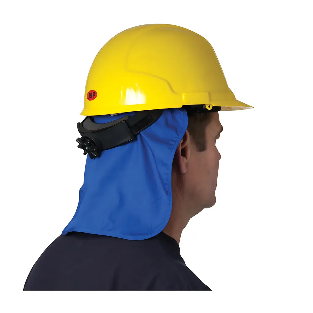 Ez-Cool 396-405-Blu Evaporative Cooling Hard Hat Pad With Neck Shade 396-405-BLU-19236