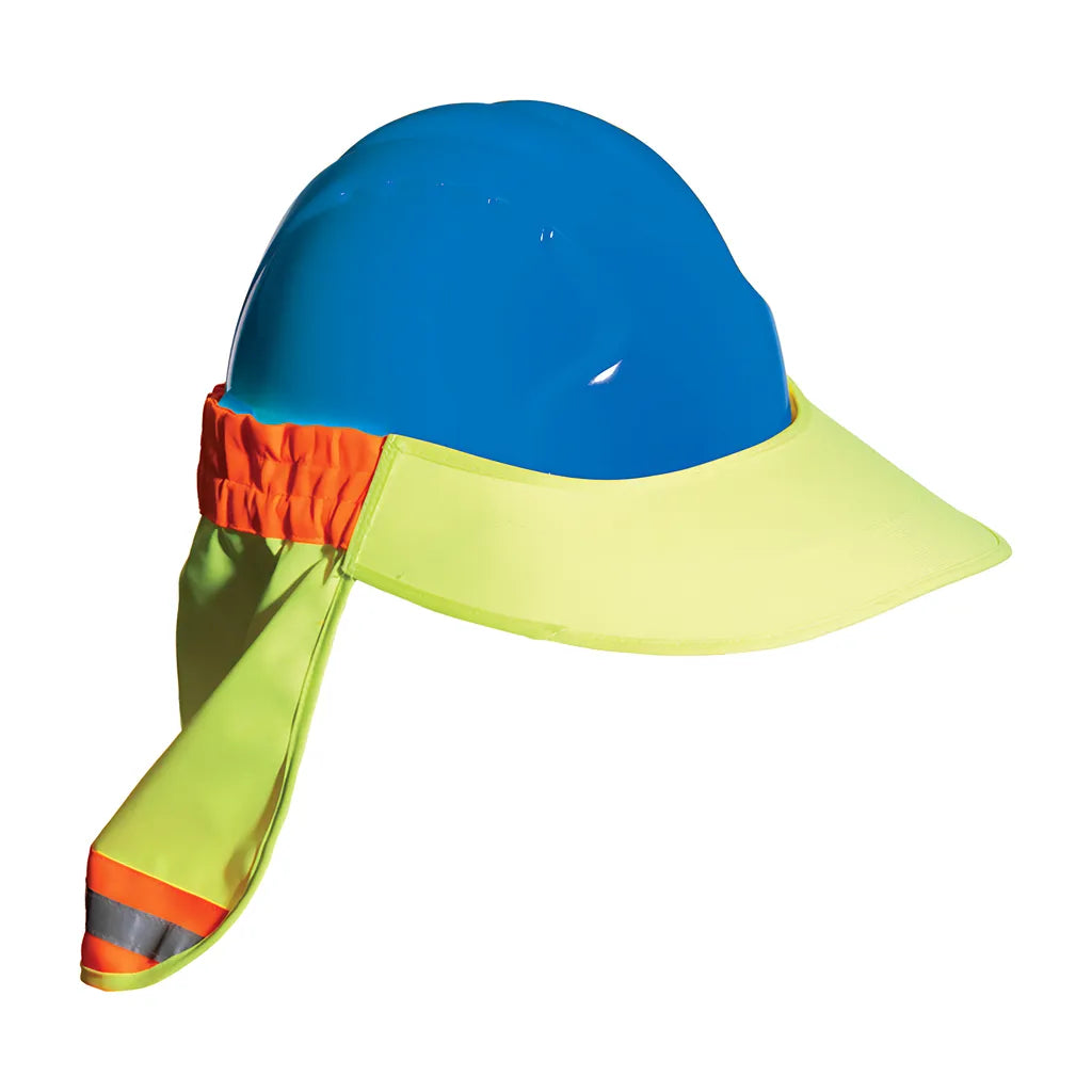 Ez-Cool 396-800-Yel Hi-Vis Hard Hat Visor And Neck Shade 396-800-YEL-19256