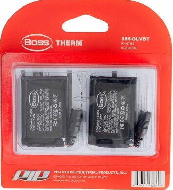 Boss 399-GLVBT Therm Heated Glove Liner Replacement Batteries - Two Pack