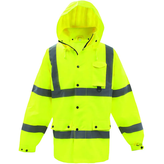 Boss 3Nr60002X Ansi Type R Class 3 Heavy Duty Waterproof Breathable Jacket 3NR60002X-19349