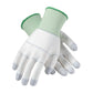 Cleanteam 40-C125/L Seamless Knit Nylon Clean Environment Glove With Polyurethane Coated Smooth Grip On Palm & Fingers 40-C125L-19532