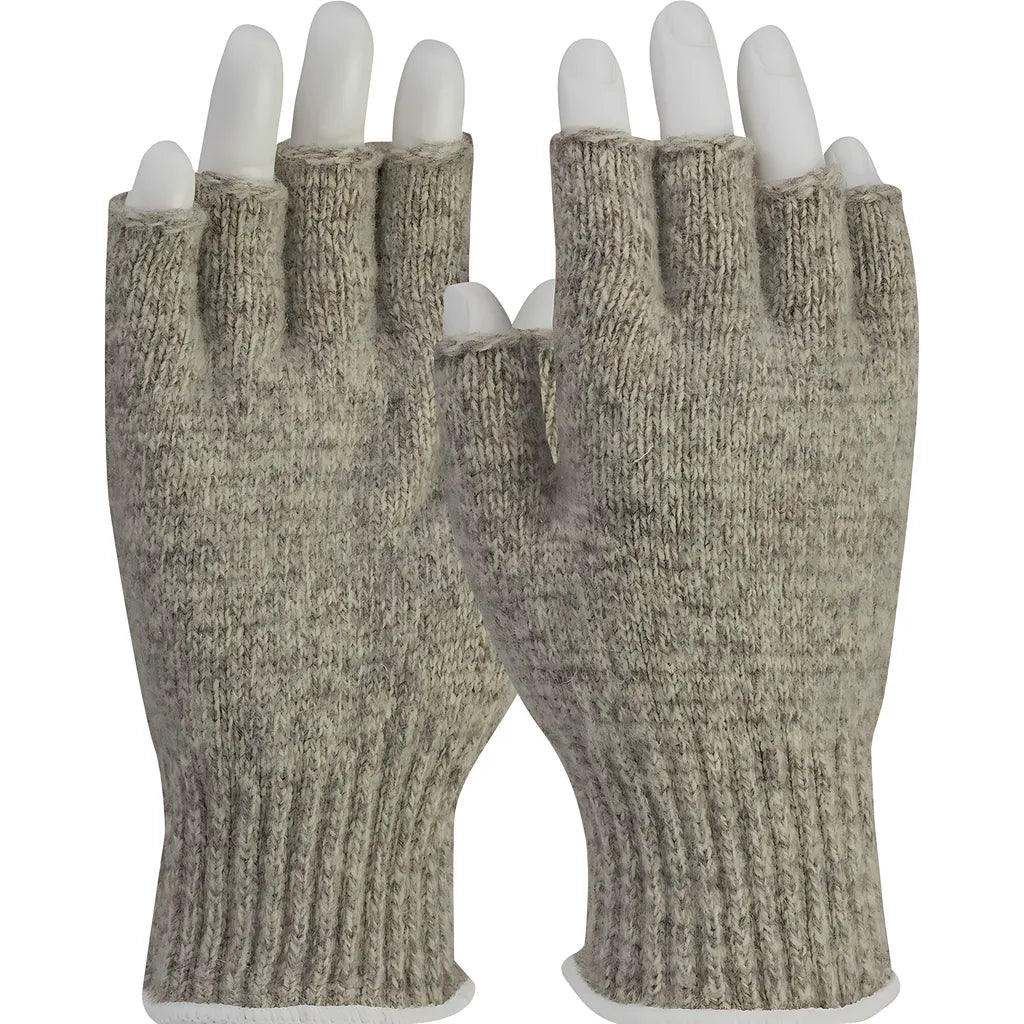 Pip 41-075L Seamless Knit Ragwool Glove - Half-Finger 41-075L-19565