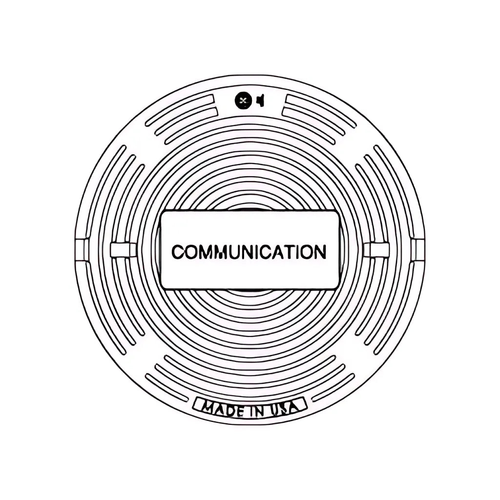 Ej V1418-1 6"H Manhole Assembly With Mud Ring Sewer