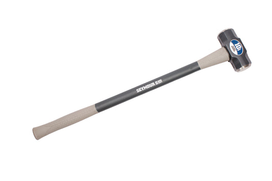 10 lb Sledge Hammer with Cushion Grip and 36" Fiberglass Handle