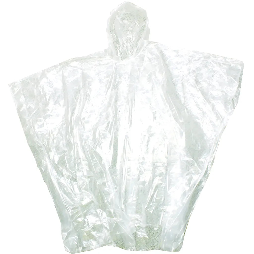 Boss 42 Waterproof Poncho - .4Mm Pe - Clear 42-19664