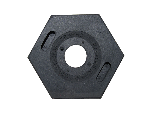 Vizcon Tube Base Hexagonal 12 lb Recycled Rubber