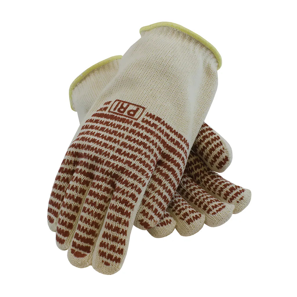 Pip 43-802L Double-Layered Cotton Seamless Knit Hot Mill Glove With Double-Sided Evergrip Nitrile Coating - 32 Oz 43-802L-19709