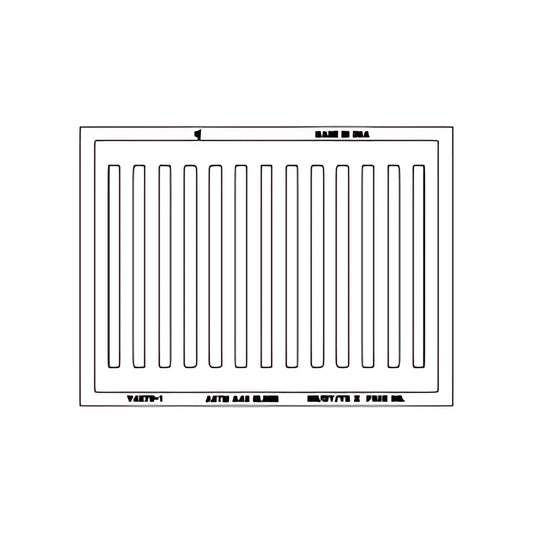 Ej V4275 3-1/2"H Catch Basin Assembly With V4275 Grate, Georgia Dot Type Ga1019A With Inspection Approval Stamp