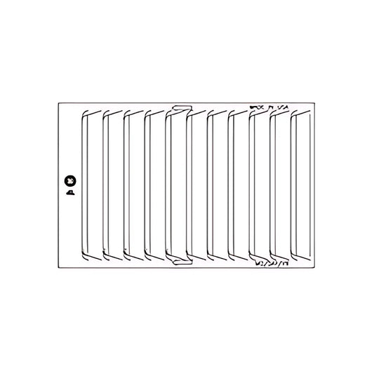 Ej V4280 4"H Catch Basin Frame Georgia Dot Type Ga1010