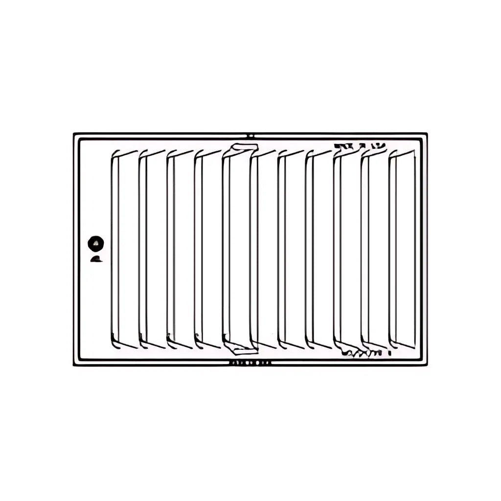 Ej V4280-1 33-3/4" X 21-3/4" Curb Inlet Grate