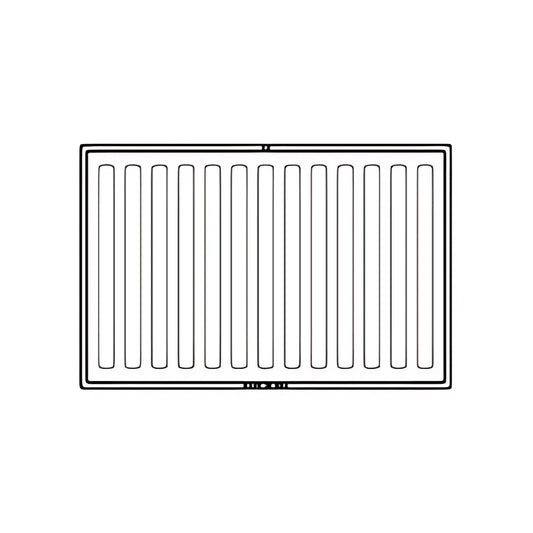 Ej V4280 4"H Catch Basin Assembly With V4280-1 Grate, Georgia Dot Type Ga1010 With Inspection Approval Stamp