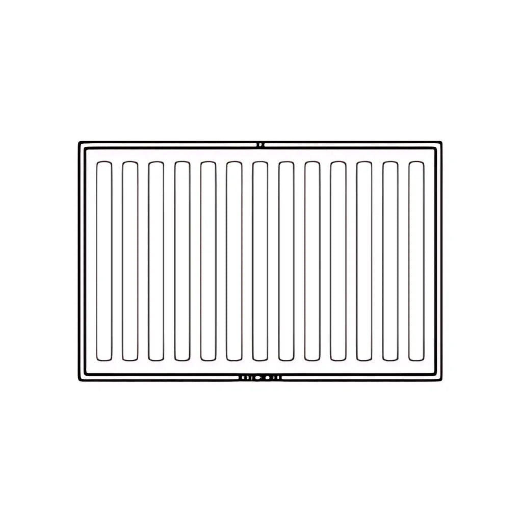 Ej V4280 4"H Catch Basin Assembly With V4280-2 Vane Grate, Georgia Dot Type Ga1010A With Inspection Approval Stamp