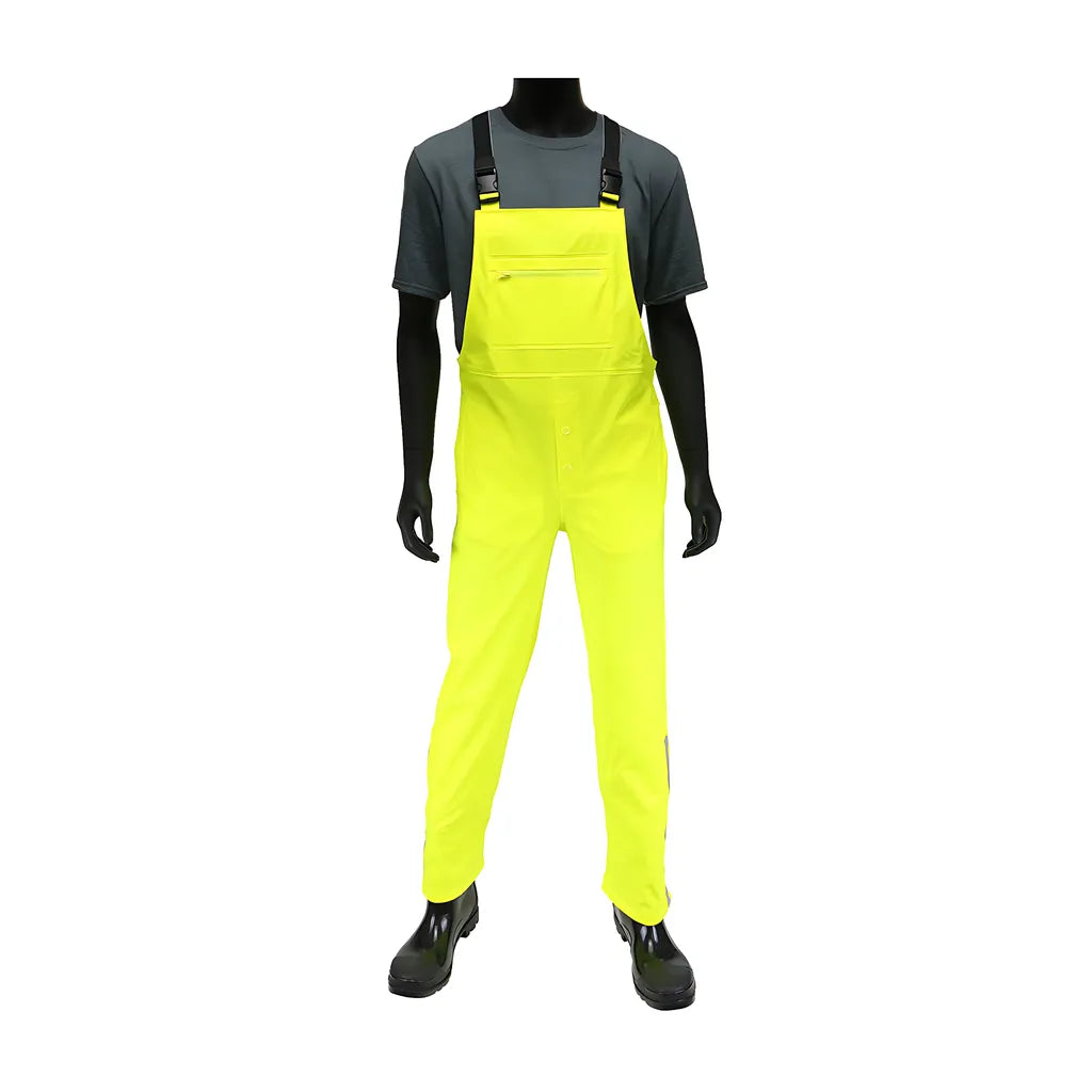 West Chester 4540B/2Xl Hi-Vis Stretch Bib Overalls 4540B2XL-19833