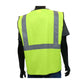West Chester 47203/M Ansi Type R Class 2 Value Four Pocket Solid Vest 47203M-19895