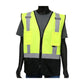 West Chester 47211/4Xl Ansi Type R Class 2 Five Pocket Solid Vest With Black Bottom Front 472114XL-19948