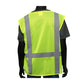 West Chester 47217/2Xl Ansi Type R Class 2 Fr Treated Three Pocket Mesh Vest 472172XL-20007