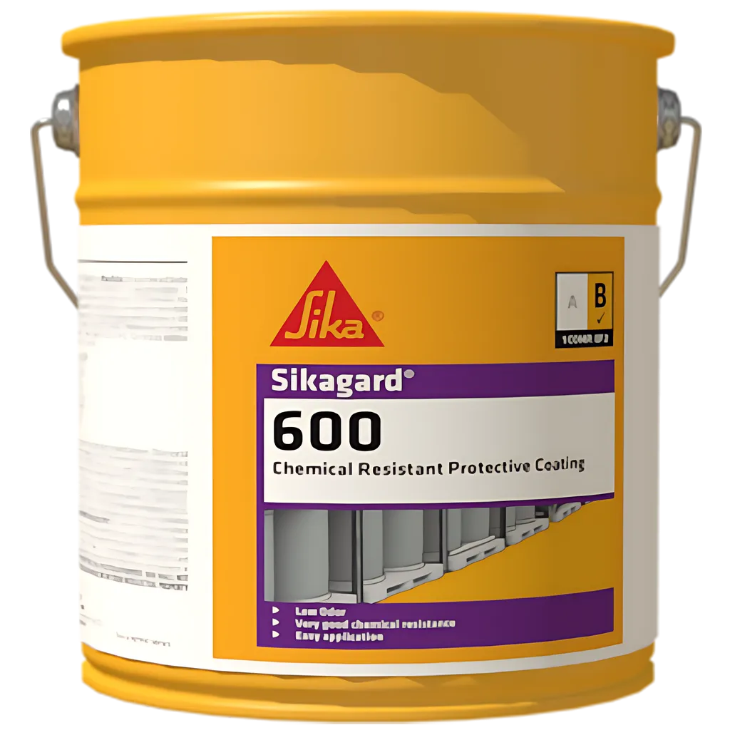 Sikagard 600 - Clear Highly Chemical Resistant Epoxy Coating ( Must Order In Multiples Of 2 )