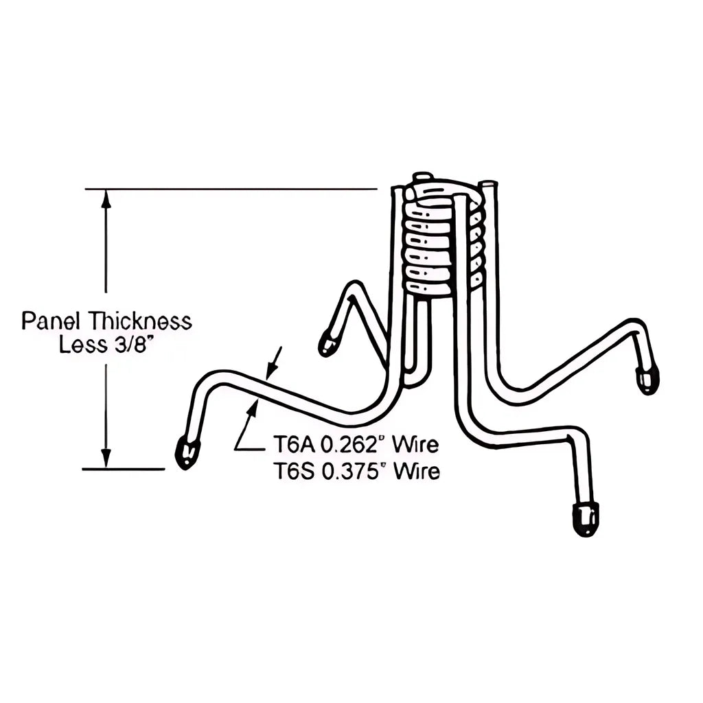 T6A AND T6S - BRACE ANCHOR