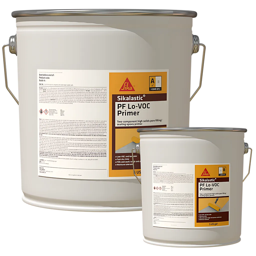 Sikalastic Pf Lo-Voc Primer - Pore-Filling 2 Component 100% Solids Epoxy - Concrete, Wood And Metal