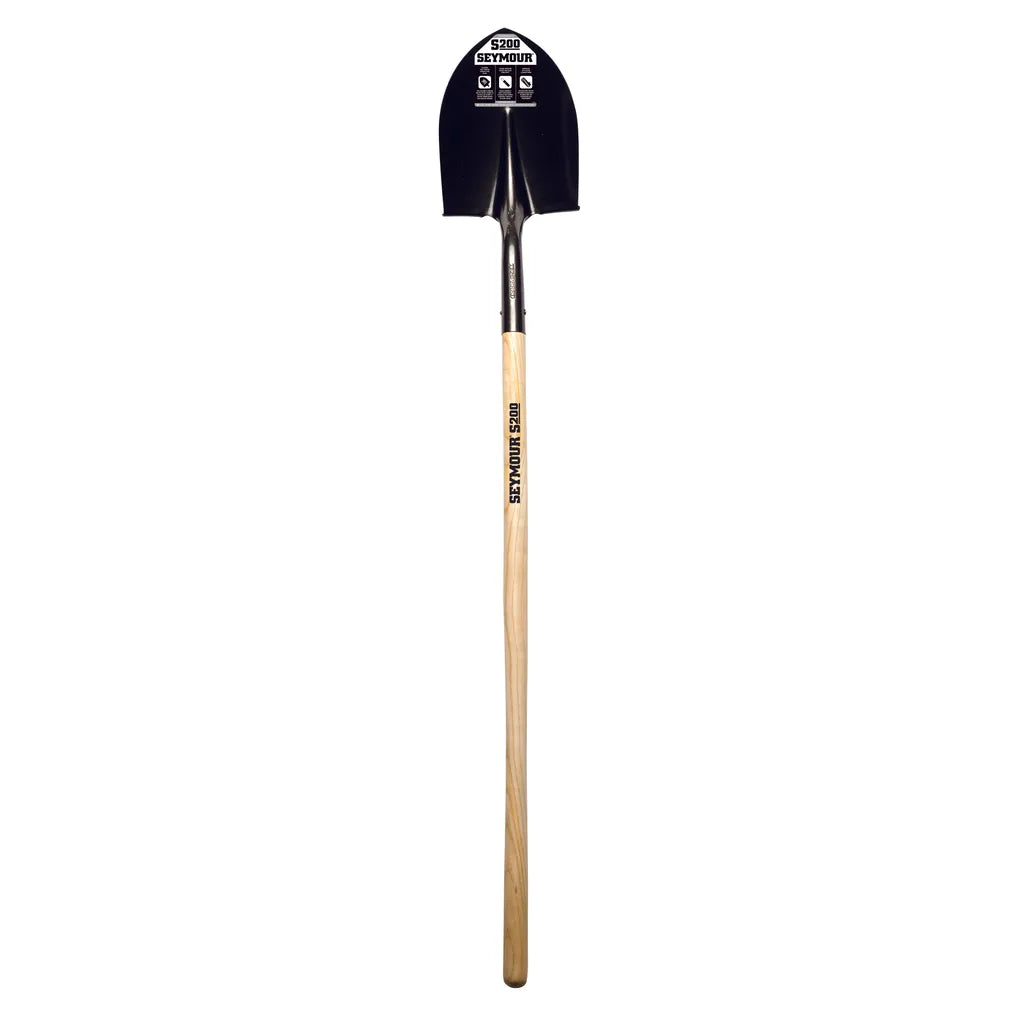 16 Ga. #2 Round Point Shovel, 42" Hardwood Handle 49830-71