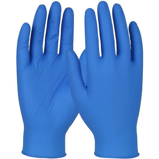 Qrp 4Bqf09-2X Disposable Nitrile Glove, Powder Free With Textured Grip - 3.5 Mil 4BQF09-2X-20284