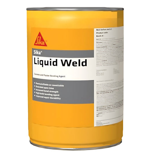 Sika Liquid Weld - Concrete And Plaster Bonding Agent - Re-Emulsifiable And Re-Wetting