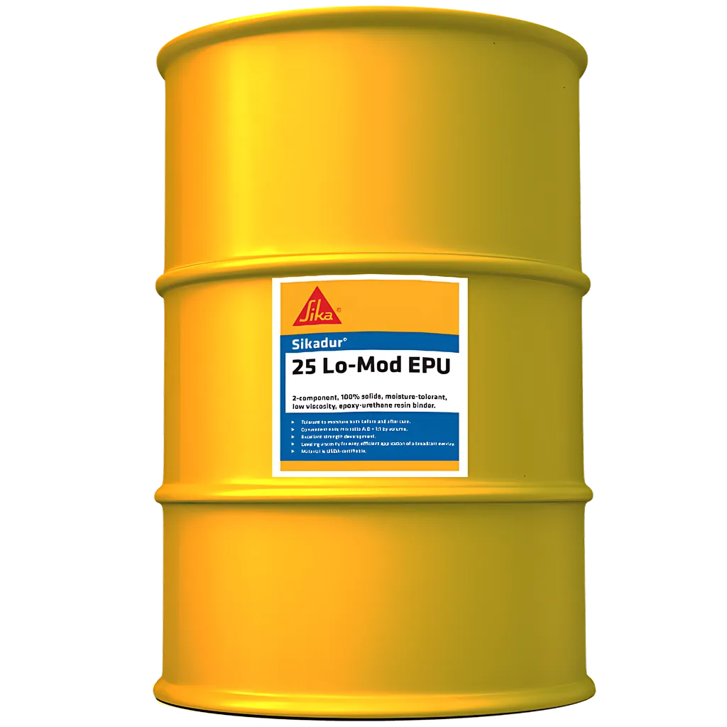 Sikadur 25 Lo Mod Epu- Low Modulus Epoxy/Polyurethane Hybrid Binder For Overlays