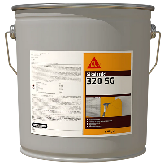 Sikalastic 320 Sg- One Component, Non-Sag, Bitumen Modified Waterproofing Membrane - Spray Grade