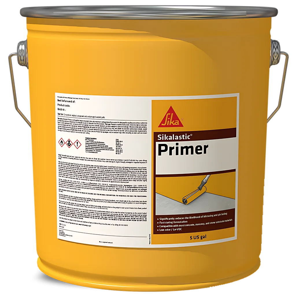 Sikalastic Primer - 1 Component Pu Primer, Fast Curing 30 - 50 Min, 72 H Overcoat Window