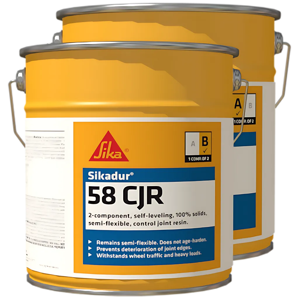 Sikadur-58 Cjr - Self-Leveling, Semi-Rigid, 2-Component Resin For Control Joint Filling